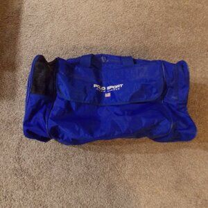 Vintage Polo Sport Ralph Lauren Duffel Bag Gym Blue